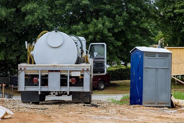 Arlington Porta Potty Rental workers